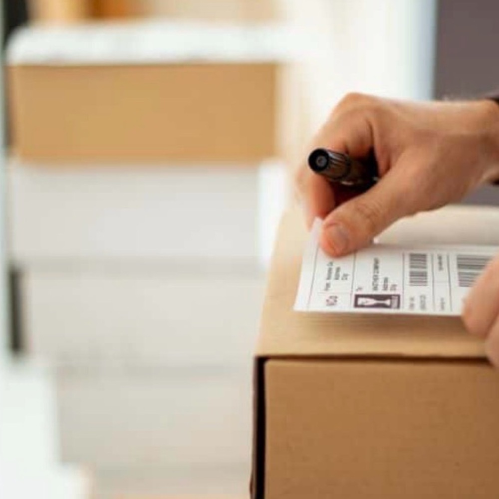 Shipping label for COCO